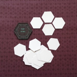3 quarter inch hexagons