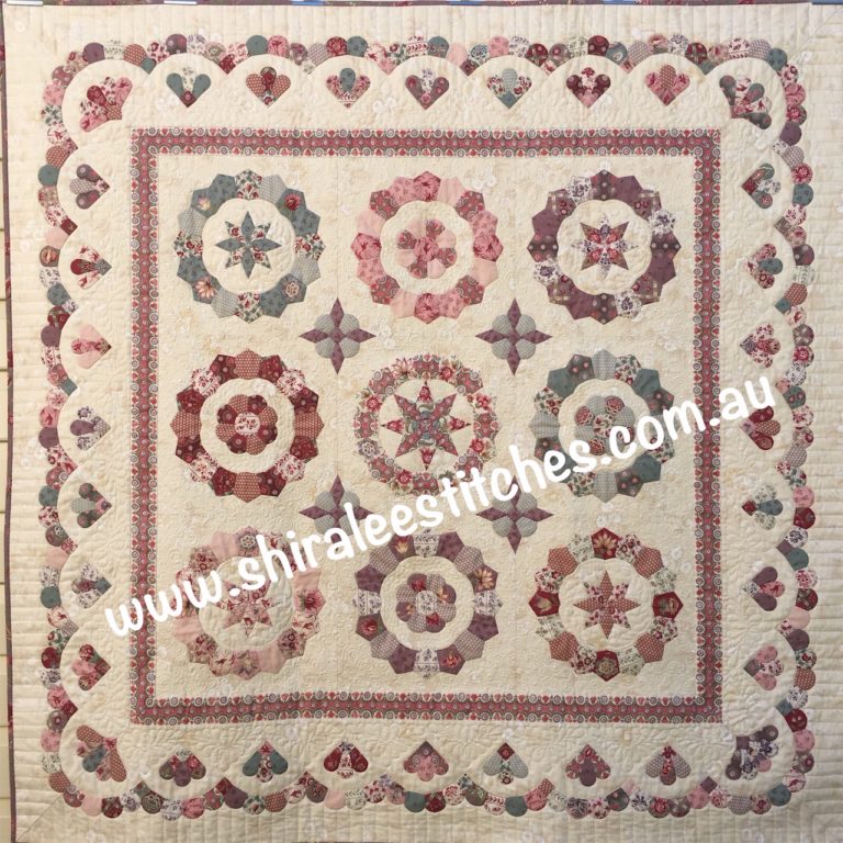 Ruby Quilt Pattern Kit Shiralee Stitches Design Shiralee Stitches