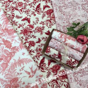Box of Beauties Toile selection reds