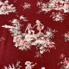 Toile de Jouy - red/claret - 1m - Image 2