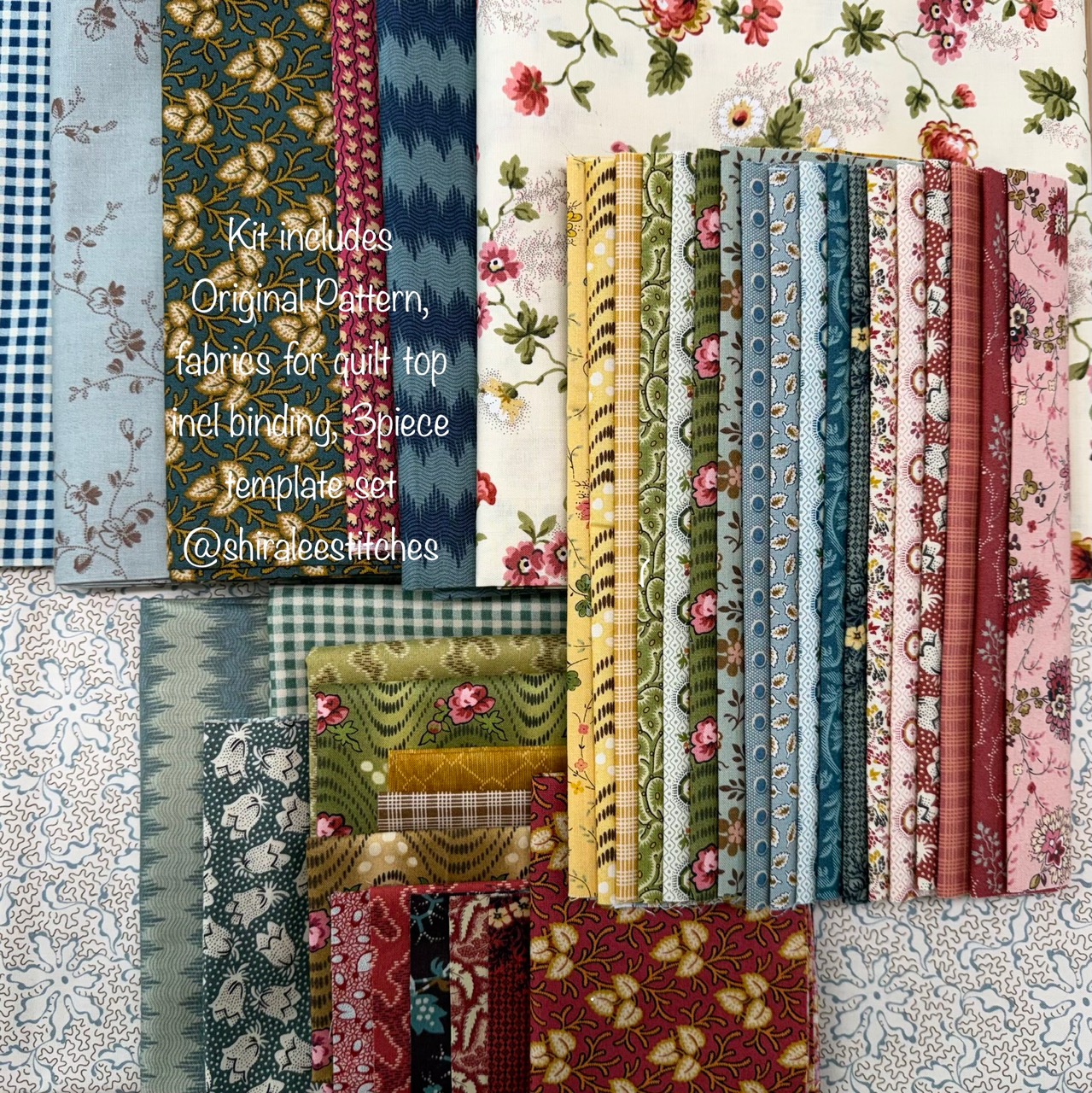 The Birdy Wreath Quilt Kit by Di Ford-Hall - Image 3